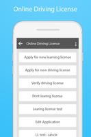 Poster Indian Driving License Online Service