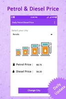 Poster Petrol & Diesel Price in India : Real Fuel Price