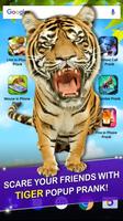 Tiger in Phone Prank poster