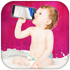 Baby Milk Simulator - Baby Drink Milk Prank icon