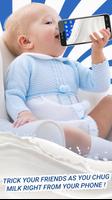 Baby Milk Simulator - Baby Drink Milk Prank Affiche