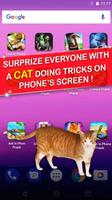 Cat in Phone Affiche