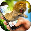 Lion in Phone Prank