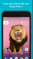 Lion in Phone Prank poster