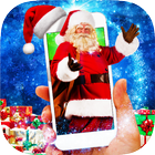 Santa in Phone icône
