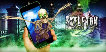 Skeleton in Phone Prank