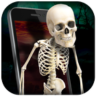 Skeleton in Phone Prank ikona