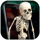 Skeleton in Phone Prank icon