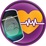 Fingerprint Blood Pressure BP Monitor Checker icône