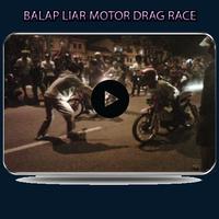 Balap Liar Motor Drag Race Affiche