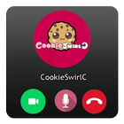Fake call CookieSwirlC Prank icône