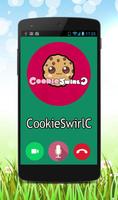 Fake call CookieSwirlC Prank اسکرین شاٹ 1