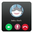 Fake Call Baby Shark icône