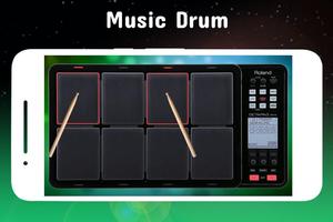 Real Drums Music Game : Electronic Drum Simulator Affiche