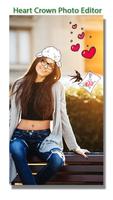 Heart Crown Photo Editor Plakat