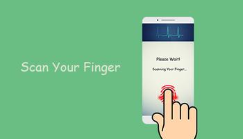 Finger Blood Pressure Checker Prank syot layar 1