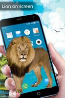 Lion On Screen : Lion On Mobile Prank screenshot 3