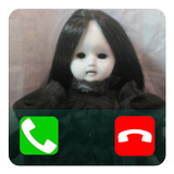 Scary Doll Calling Prank Zeichen