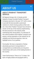 Prabhat Transport स्क्रीनशॉट 1