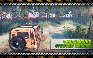 4x4 Offroad Rally Race: SUV Jeep Driving Simulator ảnh chụp màn hình 1