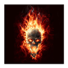 Burning Skull Live Wallpaper icon