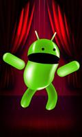 Dancing Android Live Wallpaper Affiche