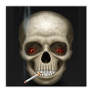Smoking Skull Live Wallpaper APK