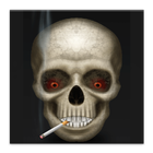 Smoking Skull Live Wallpaper ikona