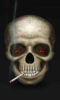 Smoking Skull Live Wallpaper ảnh chụp màn hình 2