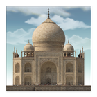 Taj Mahal Live Wallpaper icône