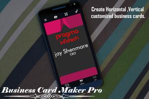 Визитная карточка Maker Pro постер