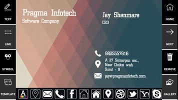 Business Card Maker Pro screenshot 3