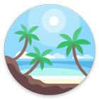 Praia Fotos Wallpapers 图标