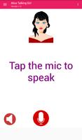 Alice Talking Girl الملصق