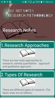 UGC NET RESEARCH  METHODS poster