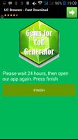 Gems, gold and elexir generator for CoC Prank screenshot 2