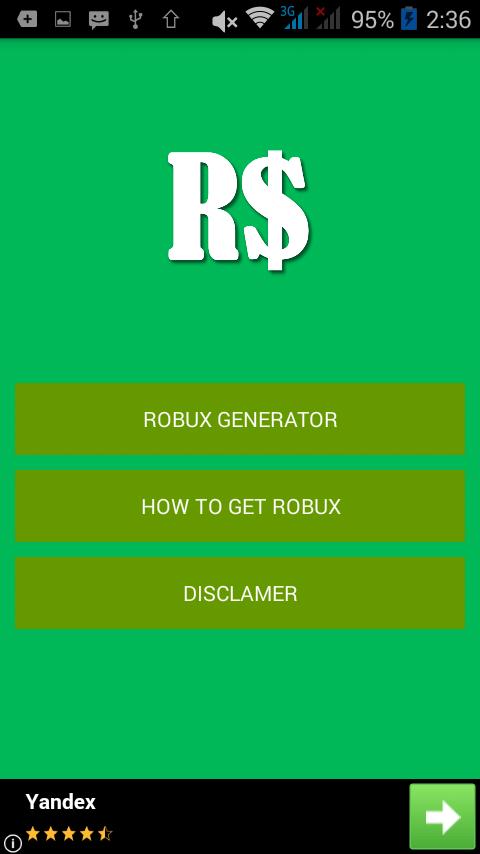 Robux Generator For Roblox Prank For Android Apk Download