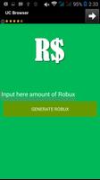 Robux generator for Roblox Prank скриншот 1