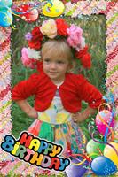 Birthday Frame captura de pantalla 1