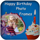 Happy Birthday Photo Frames icône