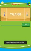 Cricketers Word Game syot layar 1