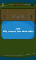 Cricketers Word Game screenshot 2