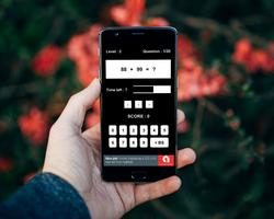 Fun Math Games : Let's Fast Calculate  Plakat