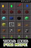 Tools MODS For MCPE Affiche