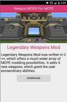 Weapon MODS For MCPE capture d'écran 2