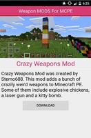 Weapon MODS For MCPE ảnh chụp màn hình 3