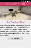 Furniture MOD For MCPE capture d'écran 2
