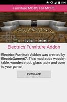 Furniture MOD For MCPE capture d'écran 3