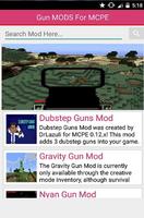 برنامه‌نما Gun MOD For MCPE عکس از صفحه