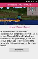 HoverBoard Mod For MCPE screenshot 1